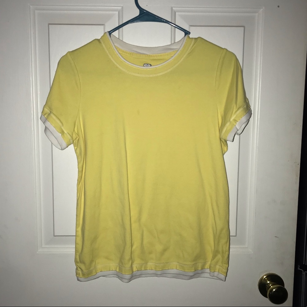 Yellow T-shirt